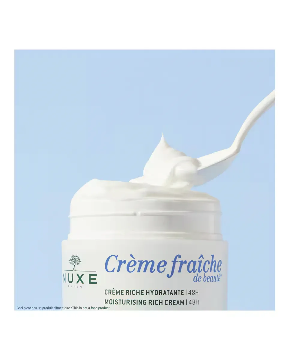 Крем для лица Nuxe — Питательный увлажняющий 48 часов Crème Fraîche De Beauté, 50 мл — фото 4