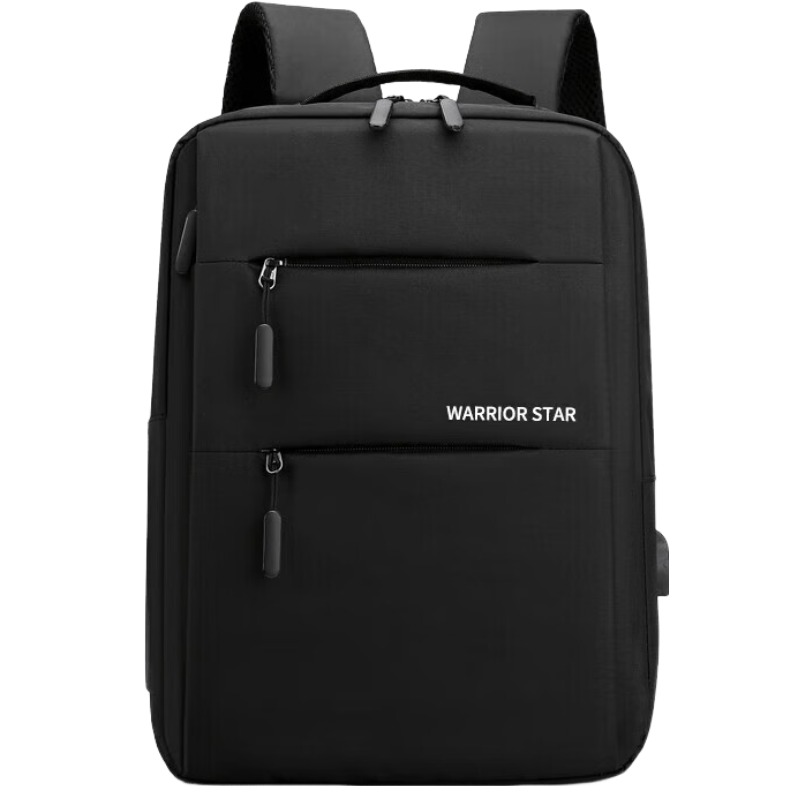 

WARRIOR Тканевый рюкзак мужской черно-серый, Black