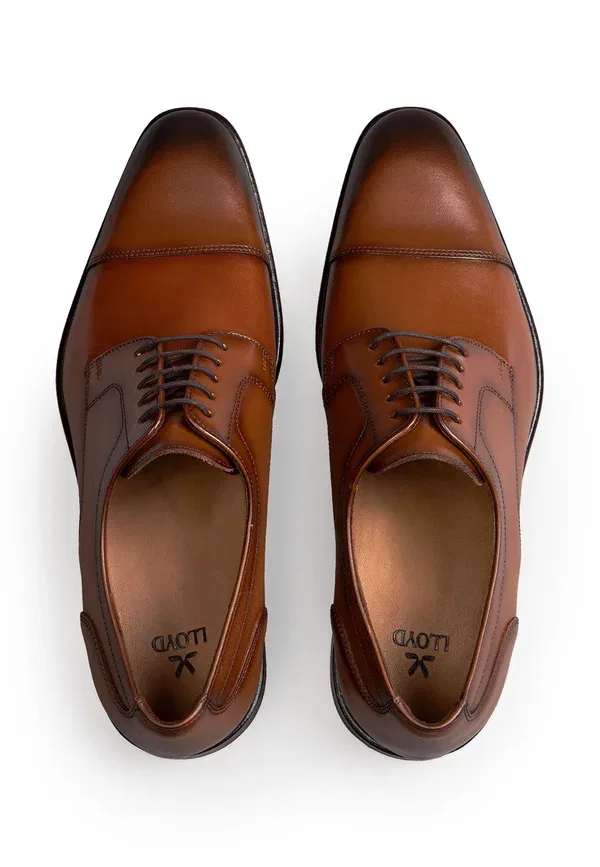Ботинки Lloyd, модель Smart lace ups, цвет коньяк — фото 3