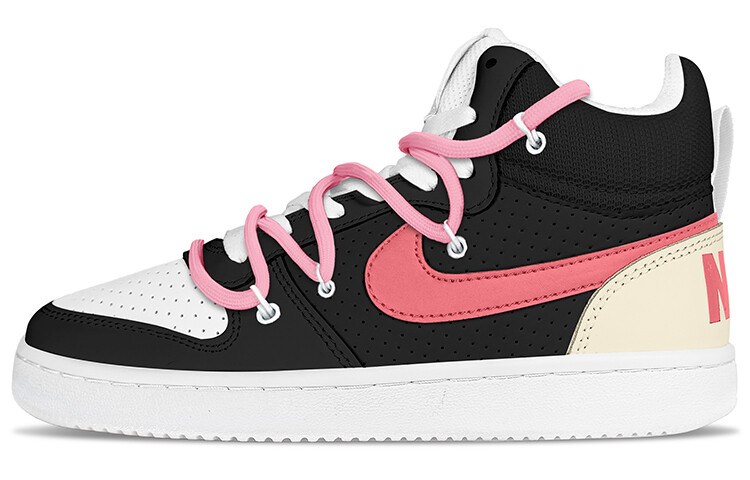 

Кроссовки Nike Court Borough Skateboarding Shoes Men Mid-top Beige, розовый