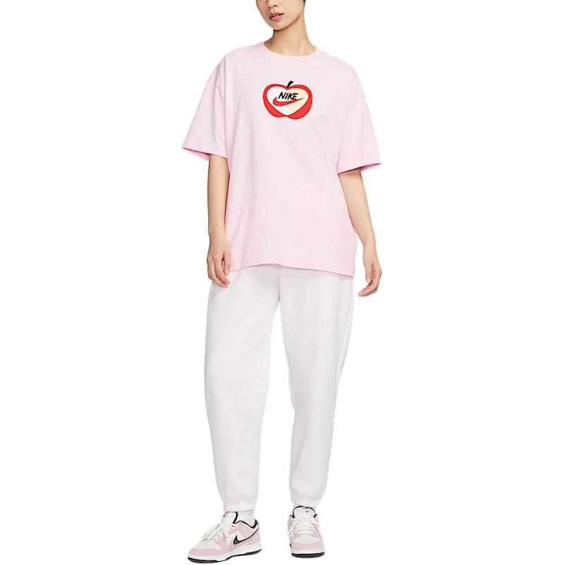 Футболка Nike Sportswear Sail IB5577-663, розовый — фото 4