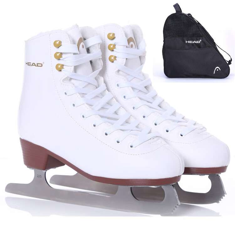 

HEAD Детские коньки Abay для начинающих, белые, с сумкой, размер 43