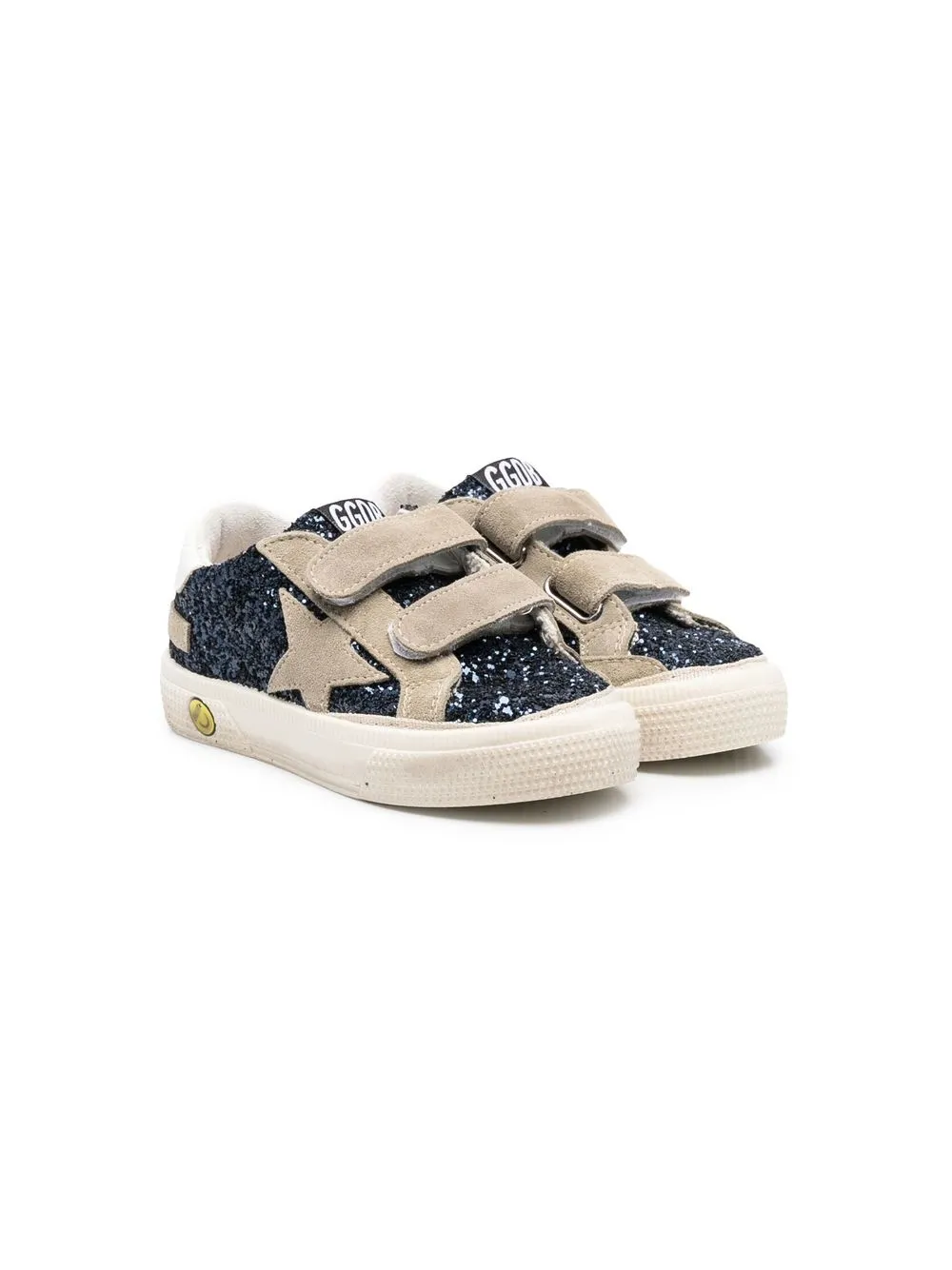

Кеды Superstar на липучках GOLDEN GOOSE, синий