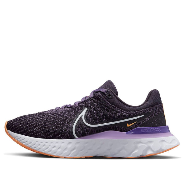 Кроссовки react infinity run flyknit 3 Nike, фиолетовый