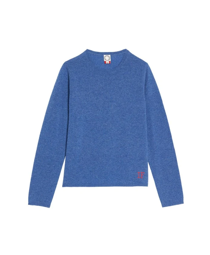 

Джинсовый синий пуловер Angelina Ines De La Fressange Paris, синий