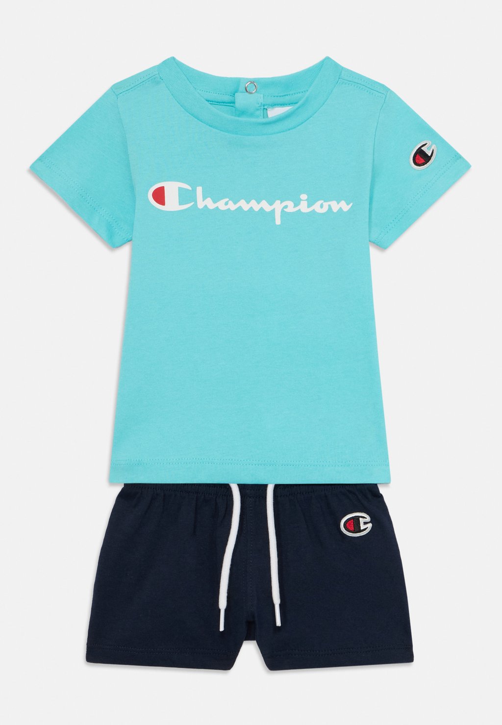 

Футболка с принтом ICONS CREW NECK WITH LARGE LOGO SET Champion, синий