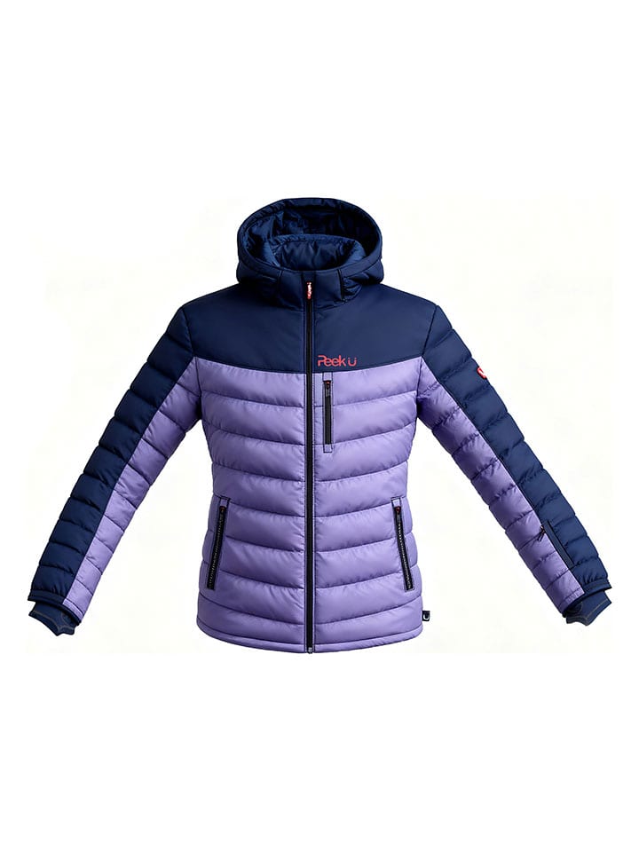 

Peek U Зимняя куртка фиолетового/темно-синего цвета