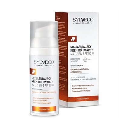 

Dermo Discoloration Осветляющий крем для лица на день Spf 50 50 мл Sylveco
