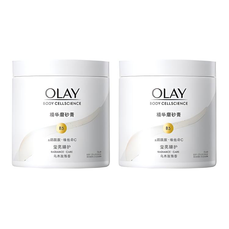 Olay Осветляющий увлажняющий скраб для тела rose 200 г отшелушивающий увлажняющий очищающий ароматный — фото 3