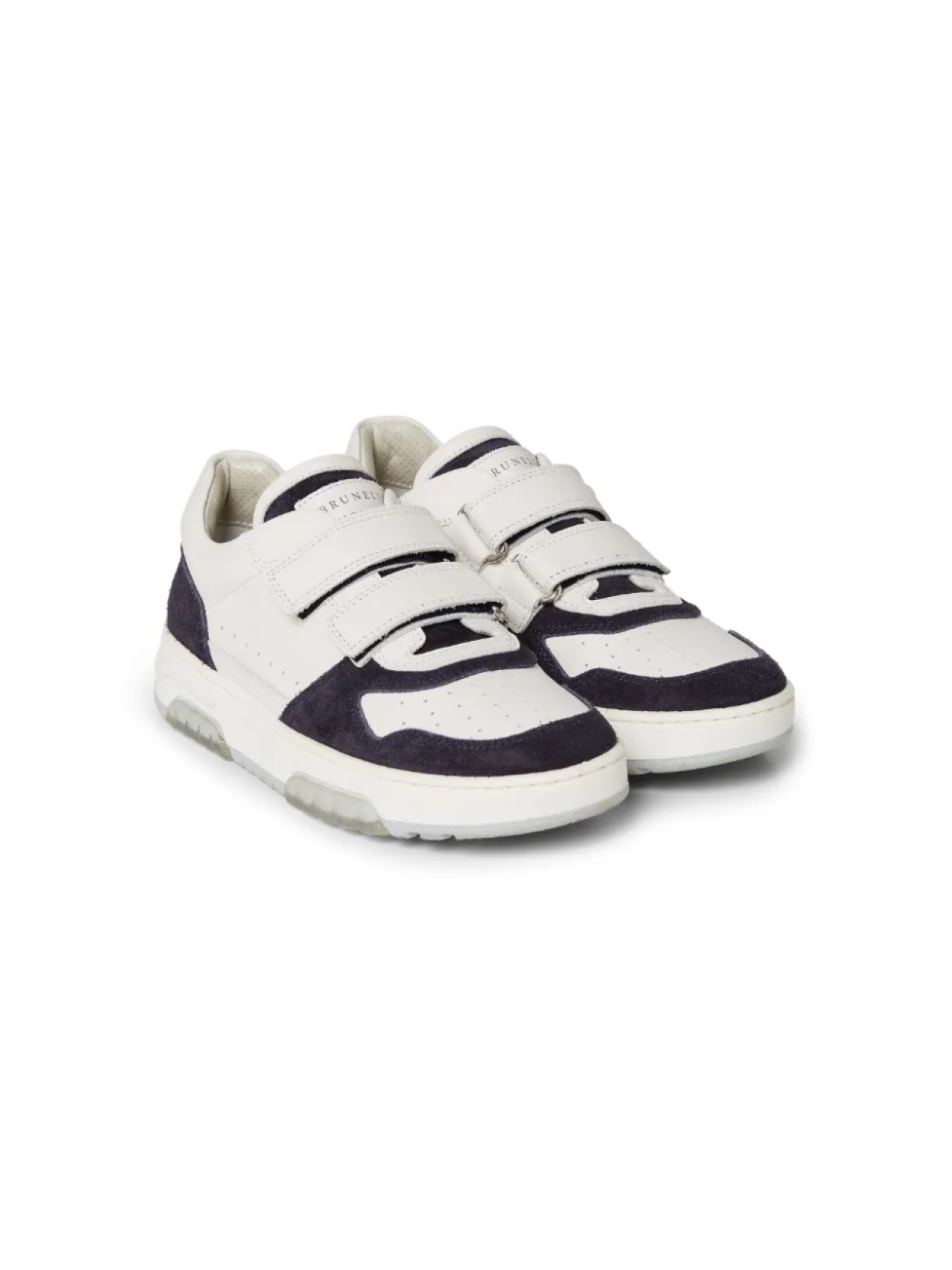 

Brunello Cucinelli Kids кроссовки на липучках, нейтральный