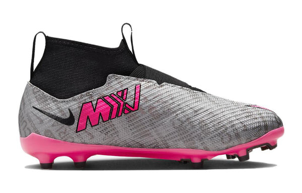 Кроссовки mercurial superfly 9 pro fg Nike, серебряный — фото 2