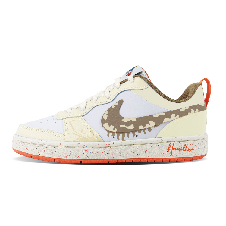 

Детские кроссовки для скейтбординга Court Borough Low 2, унисекс Nike, желтый