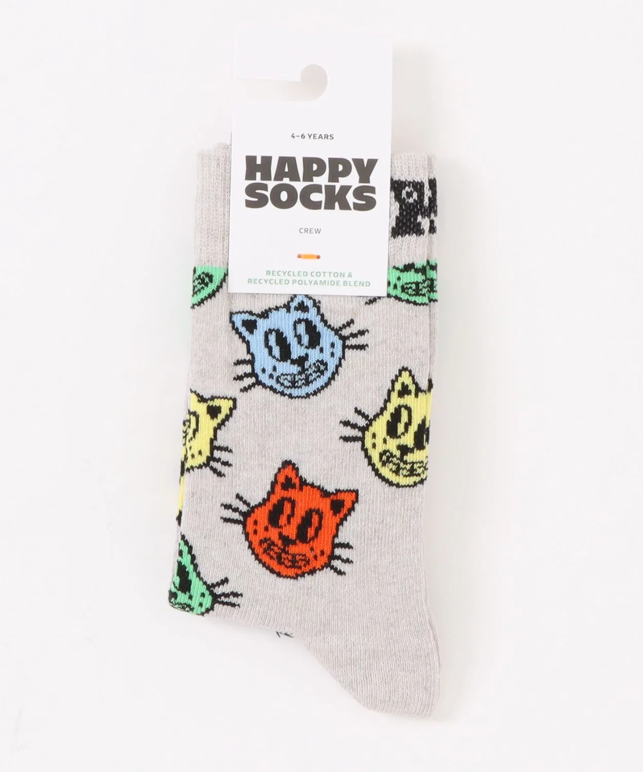 Носки детские HAPPY SOCKS animal design KIDS, серые