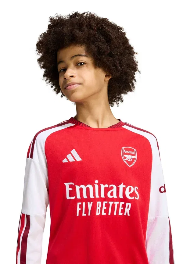 Футболка с длинным рукавом Arsenal FC Home Long Sleeve Top Adidas Performance, ярко-алый — фото 4