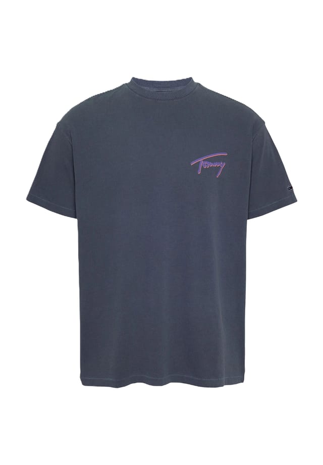 

Футболка хлопок Tommy Jeans, цвет c1g dark night na