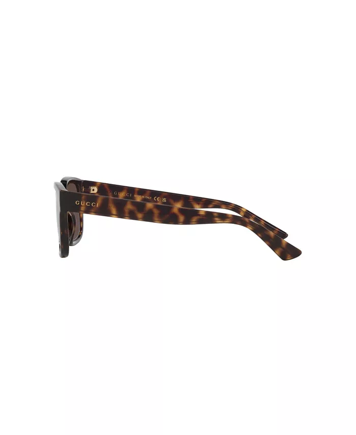 Мужские прямоугольные солнцезащитные очки, GG1583S GC000136 Gucci, коричневый — фото 3