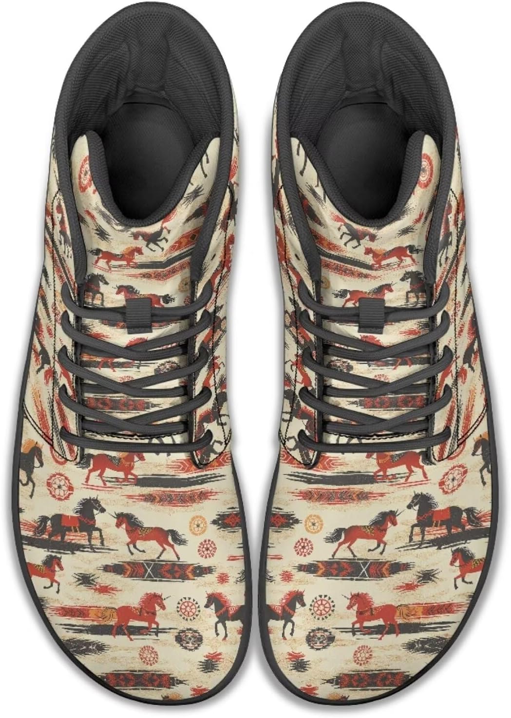 

Мужские минималистичные кроссовки Jeiento для ходьбы, походная обувь, обувь из искусственной кожи с нулевым перепадом высоты подошвы, Western Cowboy