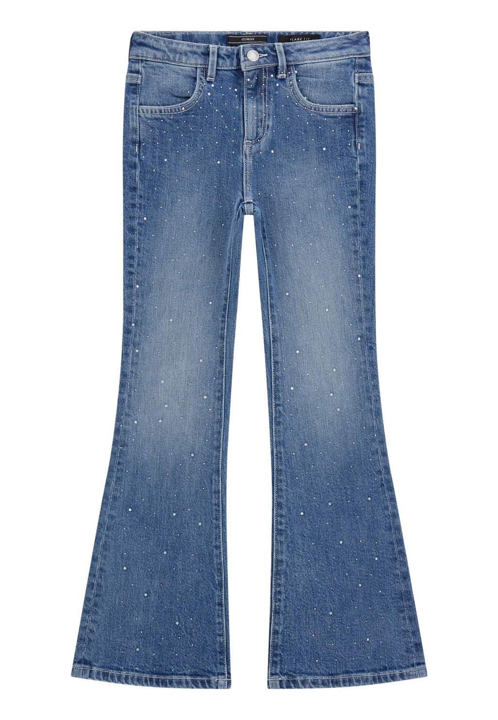

Джинсы Bootcut FLARED STRASS Guess, синий