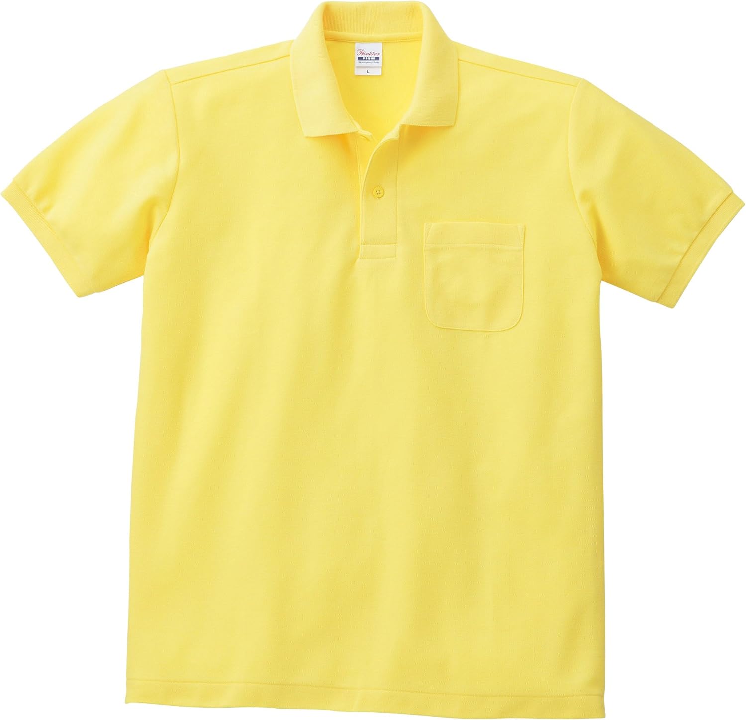 

Мужская рубашка-поло Printstar 00100-VP, пике из тетронового хлопка (TC), с длинным рукавом, с карманом, 5,8 унций, желтый