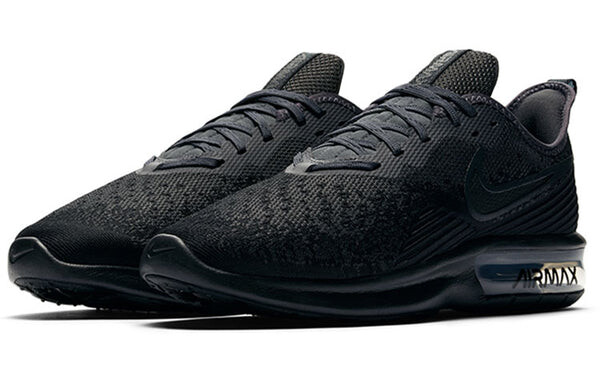 Кроссовки air max sequent 4 Nike, черный — фото 3