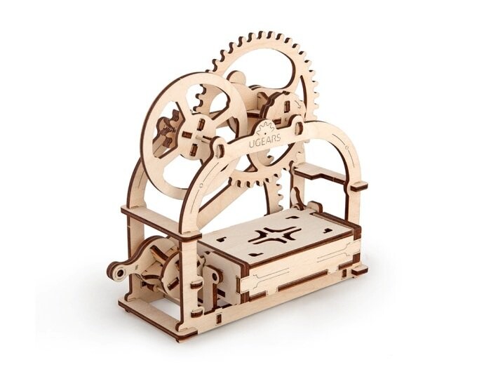 

UGears, механическая складная модель, механический футляр-коробка