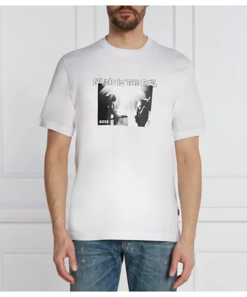

Футболка Regular fit Boss Orange, белый