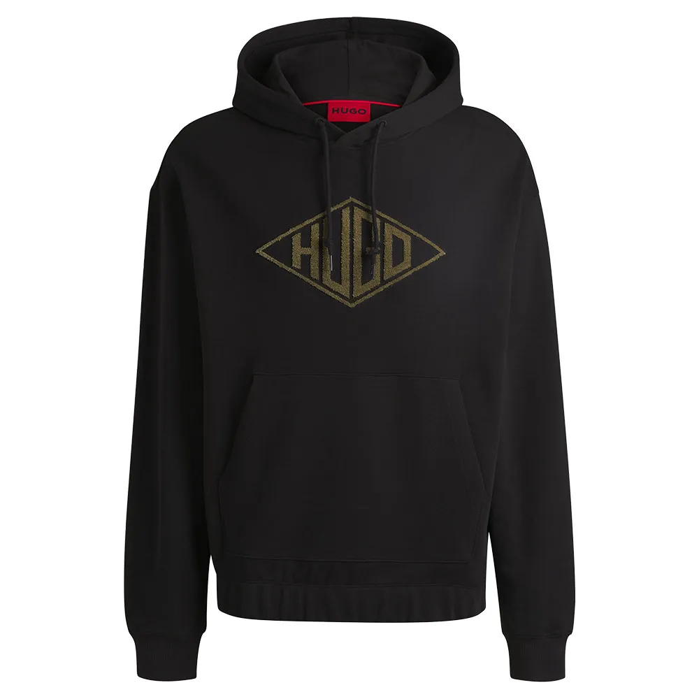 

Худи HUGO Dacorolo 01, черный