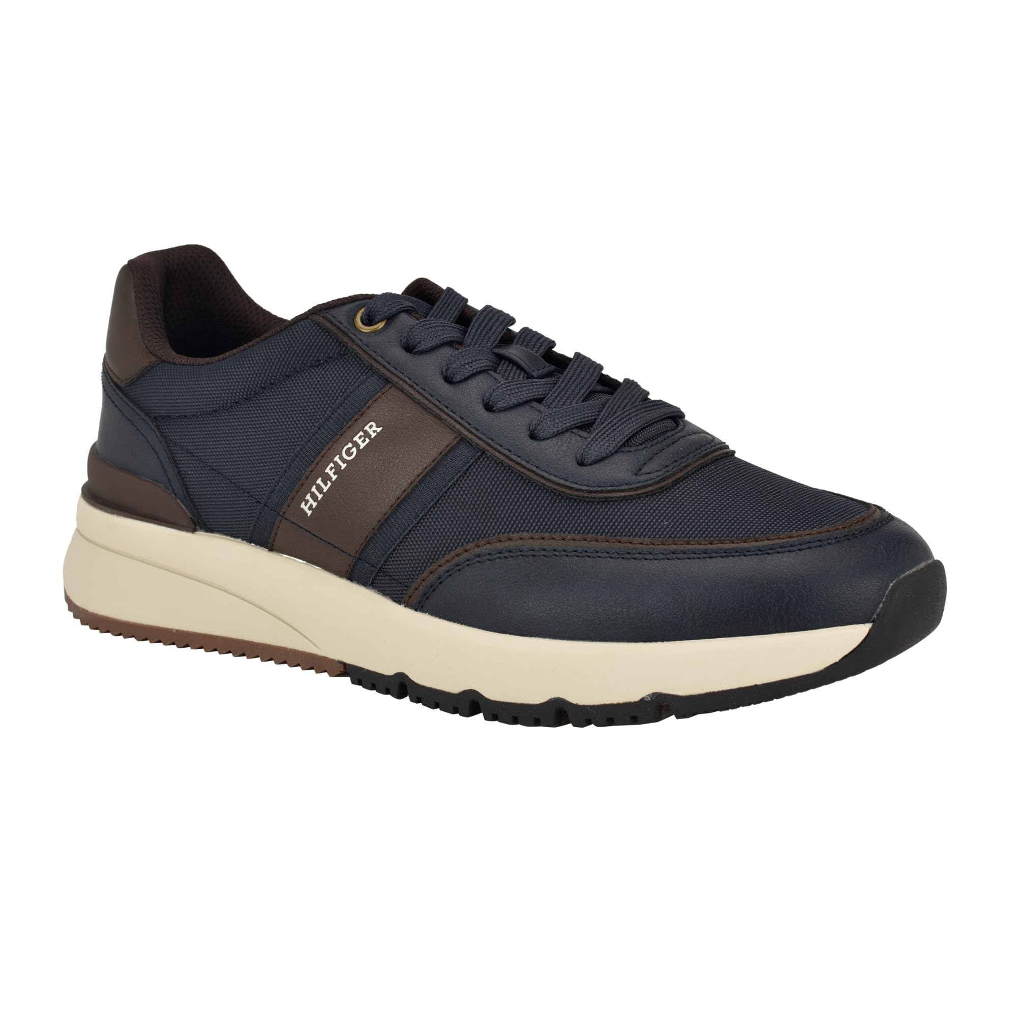 

Кроссовки Tommy Hilfiger Santal, цвет Navy/Dark Brown Multi