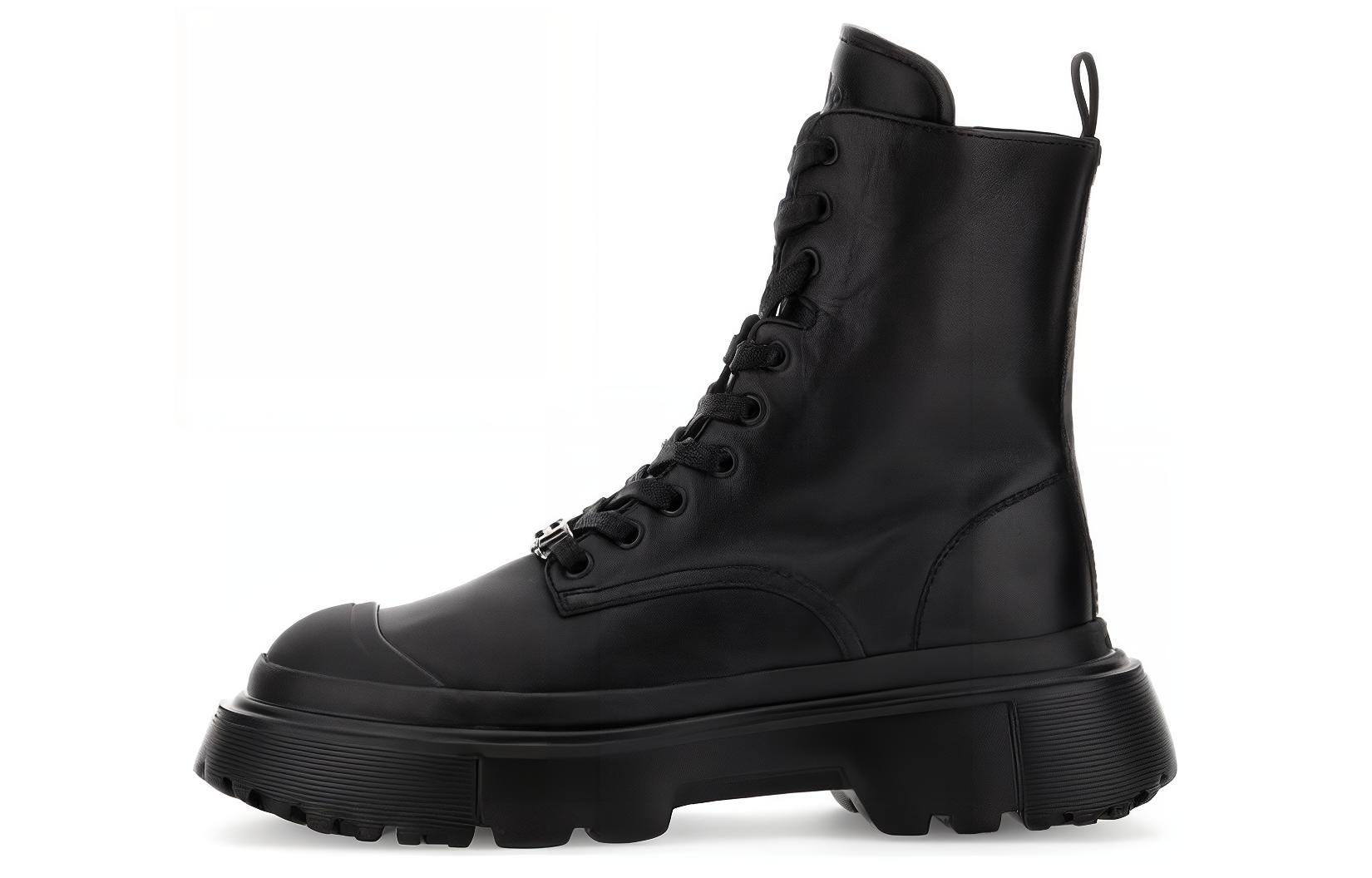 Женские военные ботинки H619 HOGAN, Original Shoe Box Included