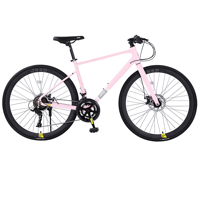 

GR500 Алюминиевый сплав Дисковый тормоз Шоссейный велосипед для поездок на работу Унисекс Jeep, коралл