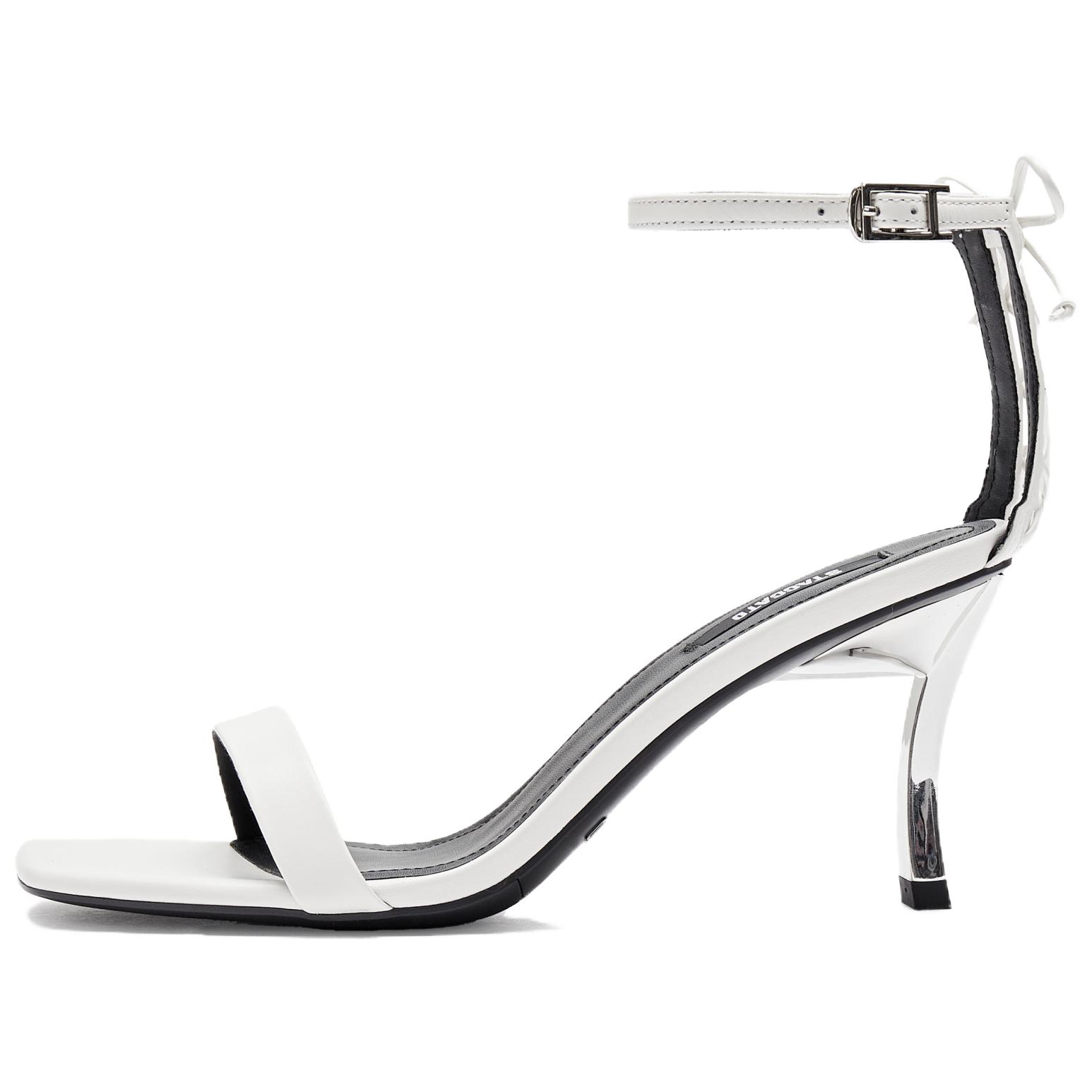 Женские туфли Diva Slim Heel без бретелек на высоком каблуке 7,5 см Staccato, Cream White