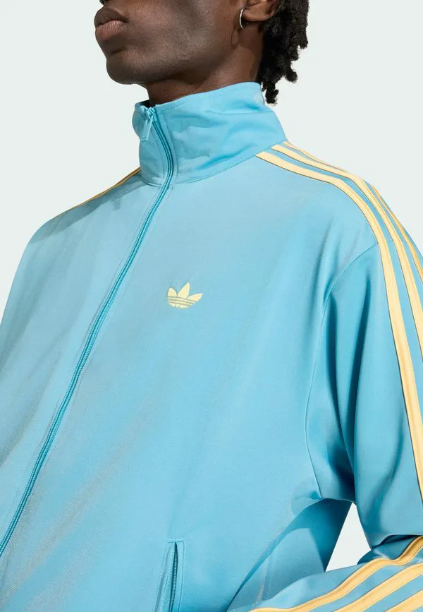Толстовка firebird tt на молнии Adidas Originals, Preloved Blue Ice Tangerine — фото 3