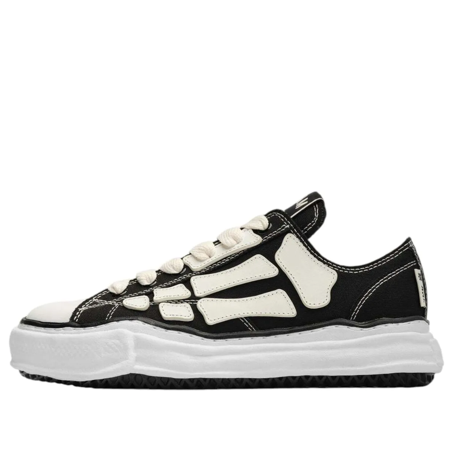 

Кроссовки Maison MIHARA YASUHIRO x AMIRI MMY Bones 'Black', черный