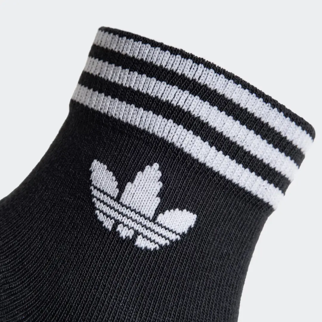 Adidas Originals Носки TREF ORI ANK 3P Unisex 3 Pack Black — фото 4
