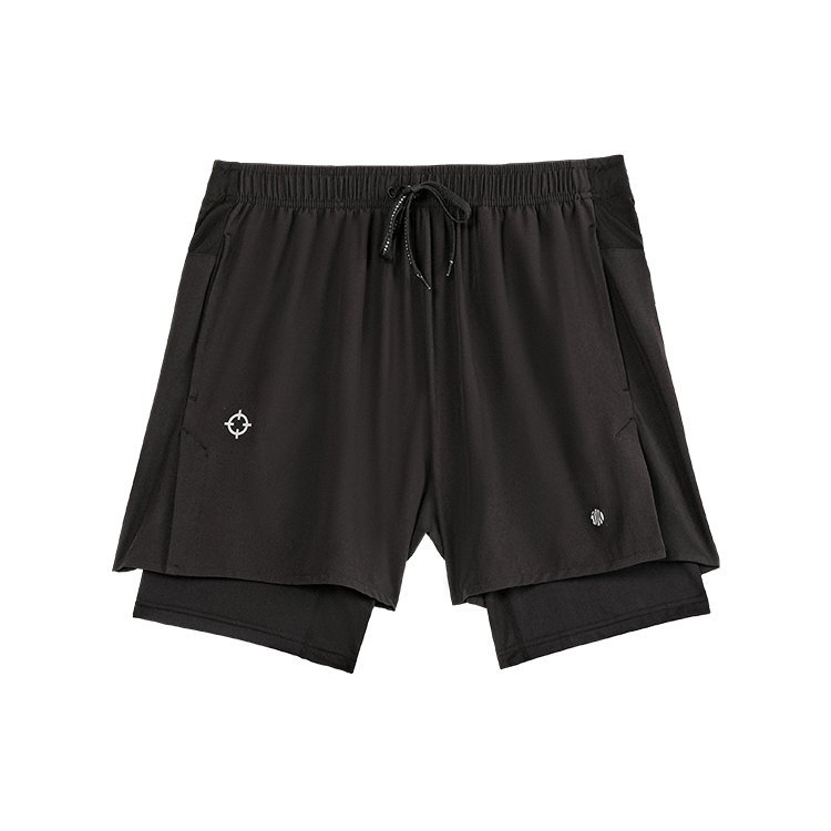 

Спортивные шорты унисекс RIGORER, Pure Black
