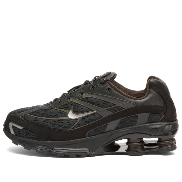 

Кроссовки Shox ride 2 Nike, noir, серебро & хаки