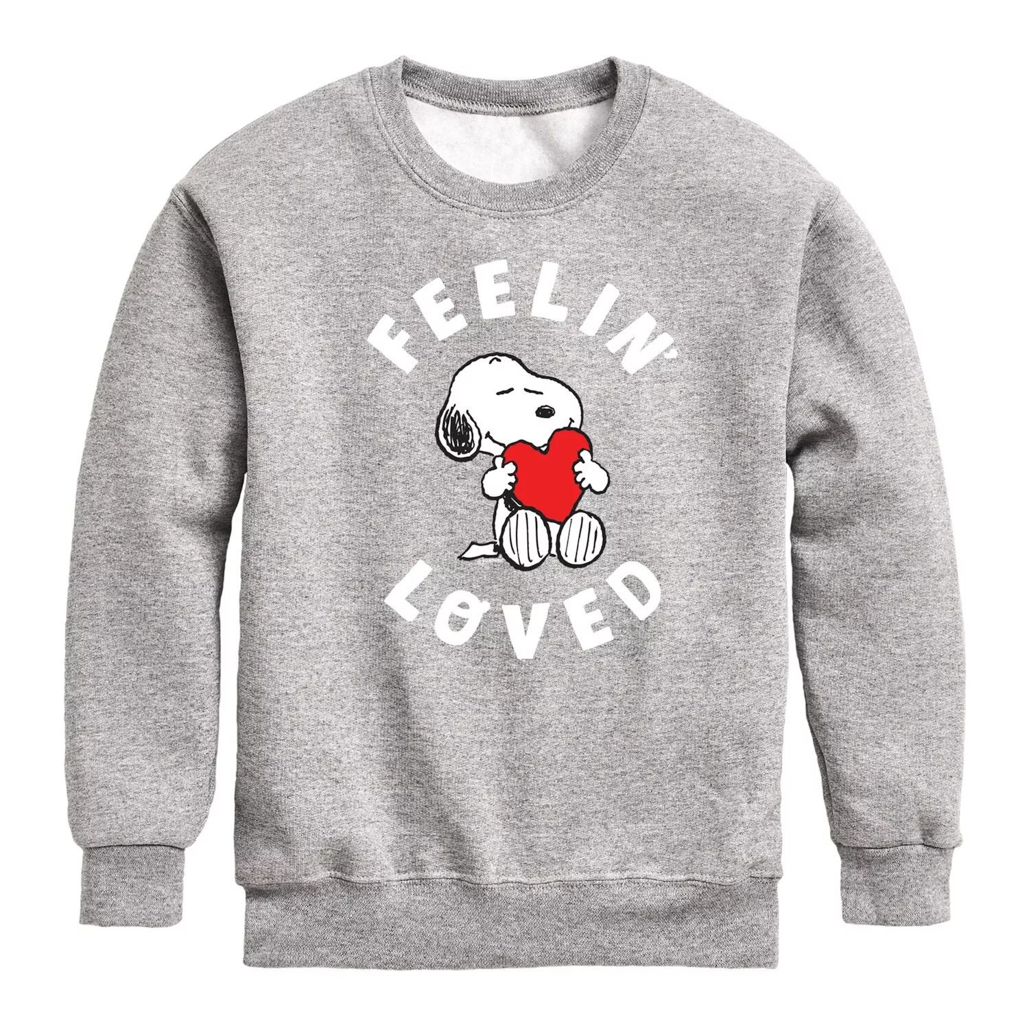 

Флисовый свитшот Peanuts Feelin Loved для мальчиков 8–20 лет Licensed Character