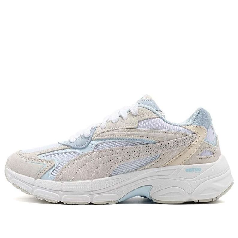 

Кроссовки PUMA Teveris Nitro 'White Grey Icy Blue', бежевый