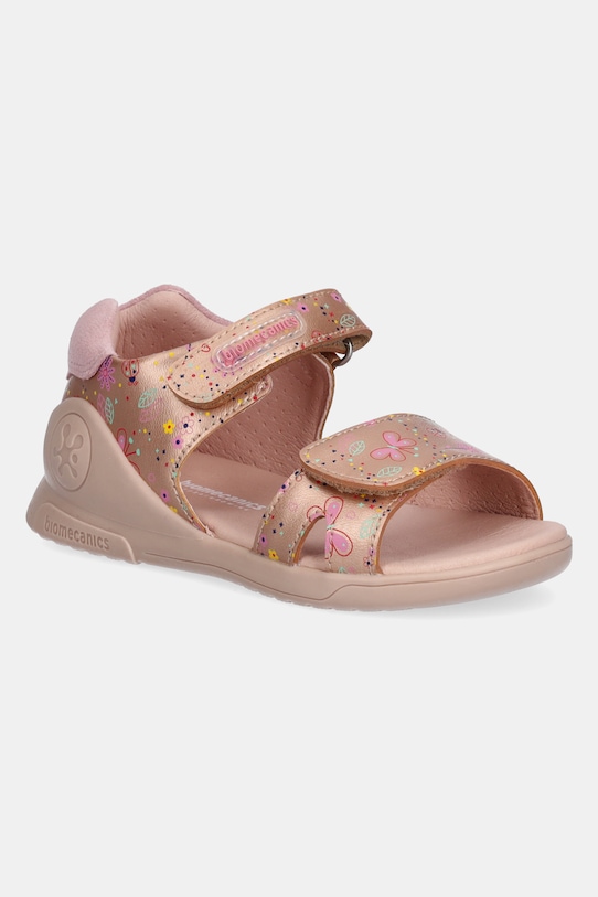 

Кожаные детские сандалии Biomecanics, золотой