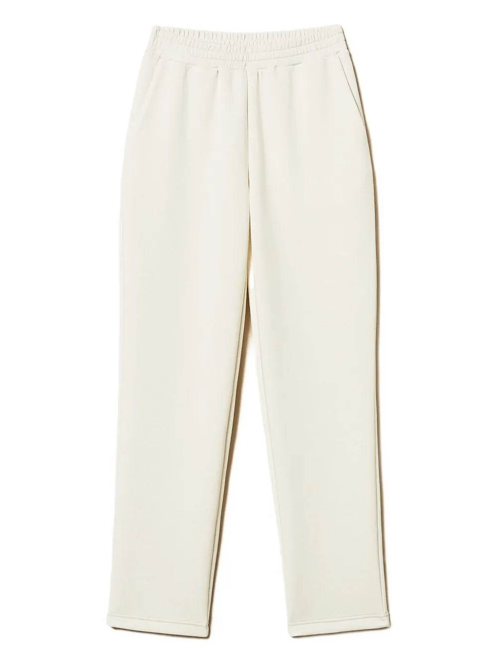 

Сигаретные брюки из неопрена Twinset, белый