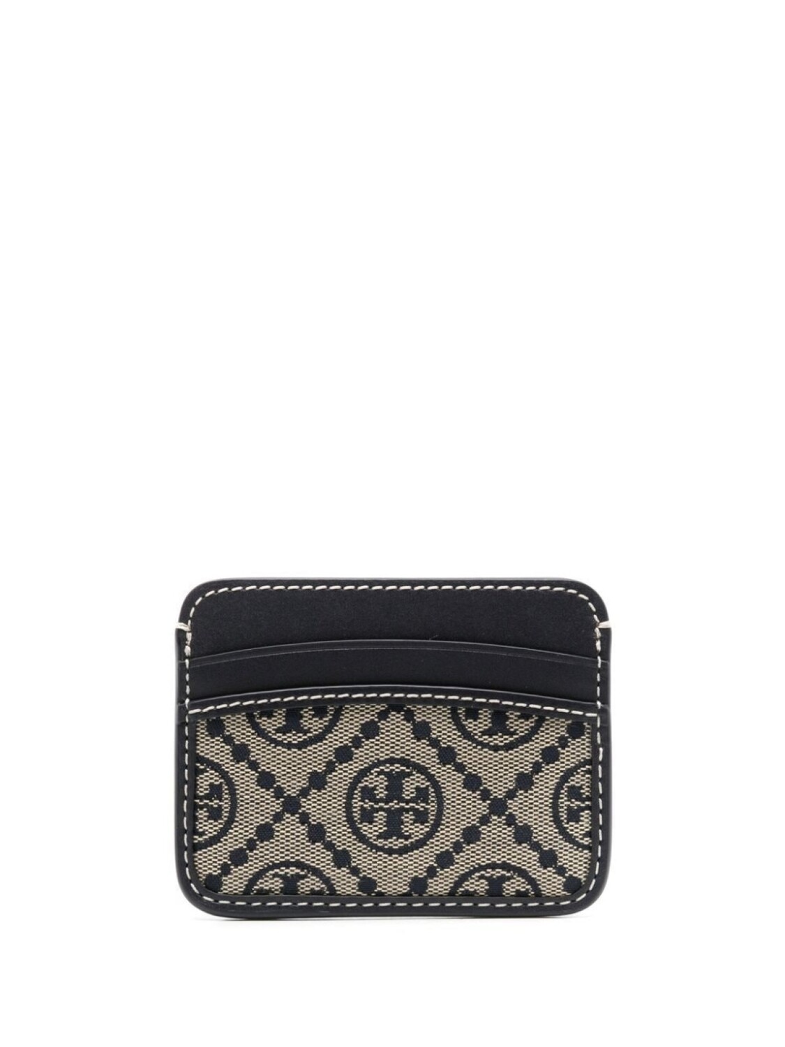 

Tory Burch картхолдер с монограммой, черный