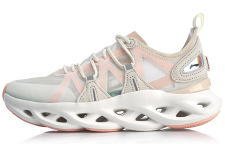 

Кроссовки женские с низким верхом Pearl White/Orange Pink Lining