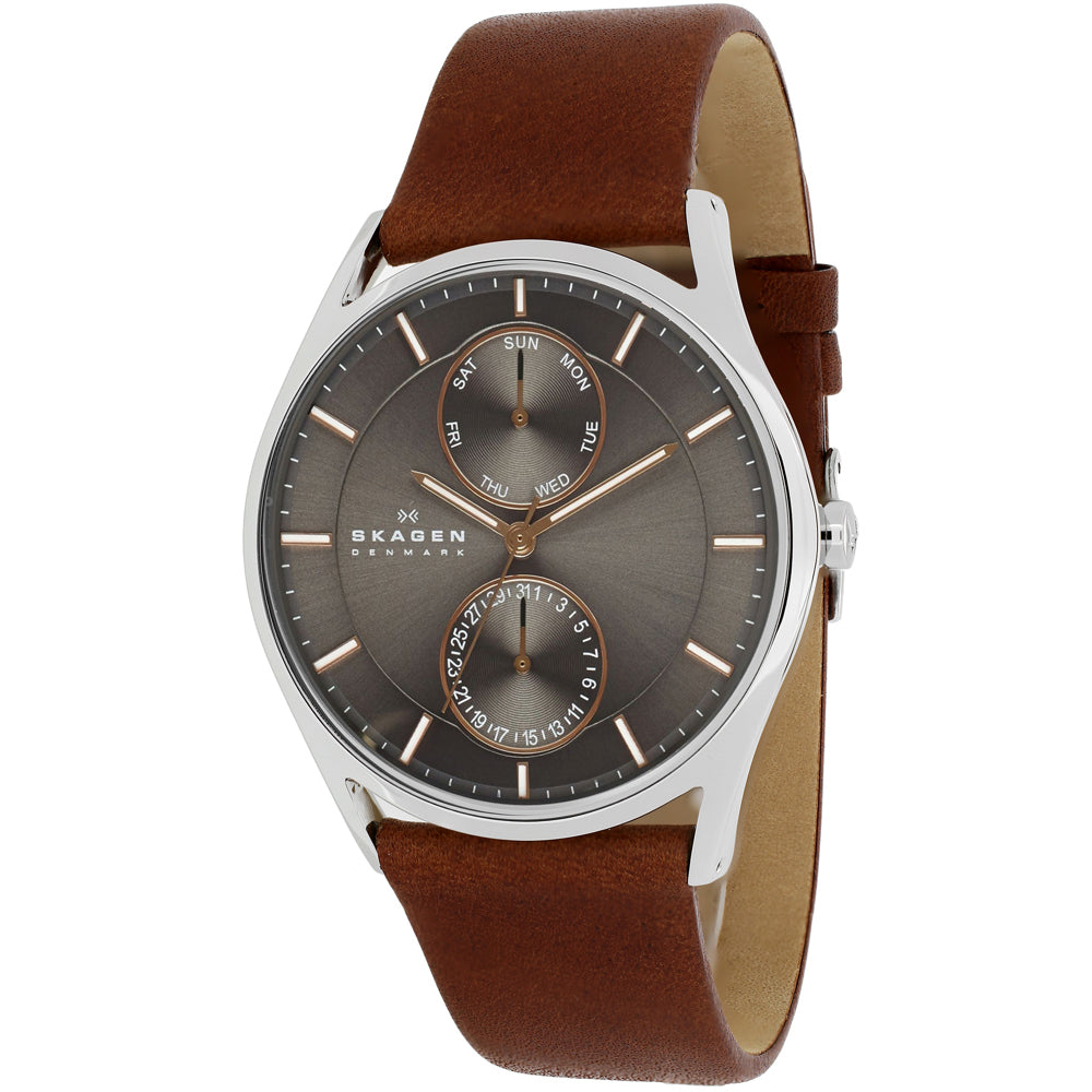 

Мужские часы Skagen Holst с угольно-черным циферблатом