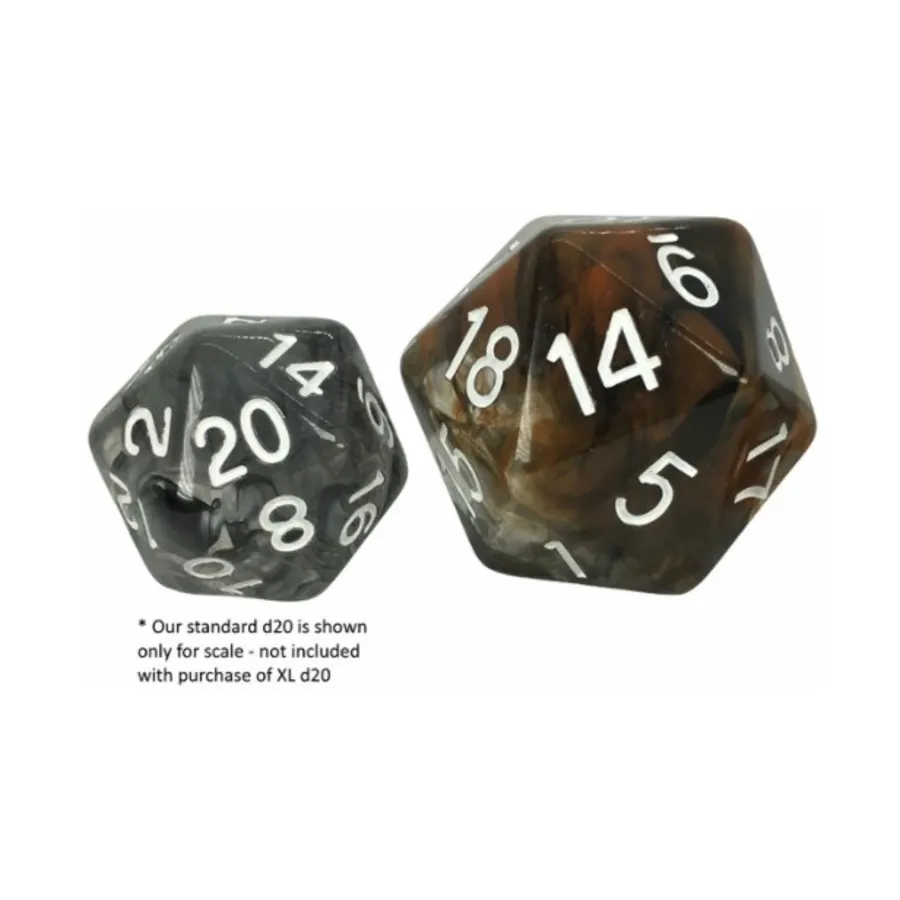 

XL d20 — Лавовое поле, Game Dice - XL d20's