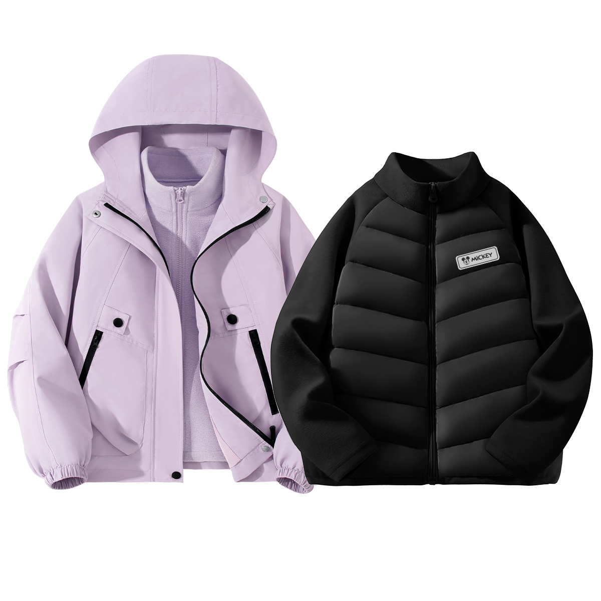 

Детская повседневная спортивная одежда Disney, фиолетовый