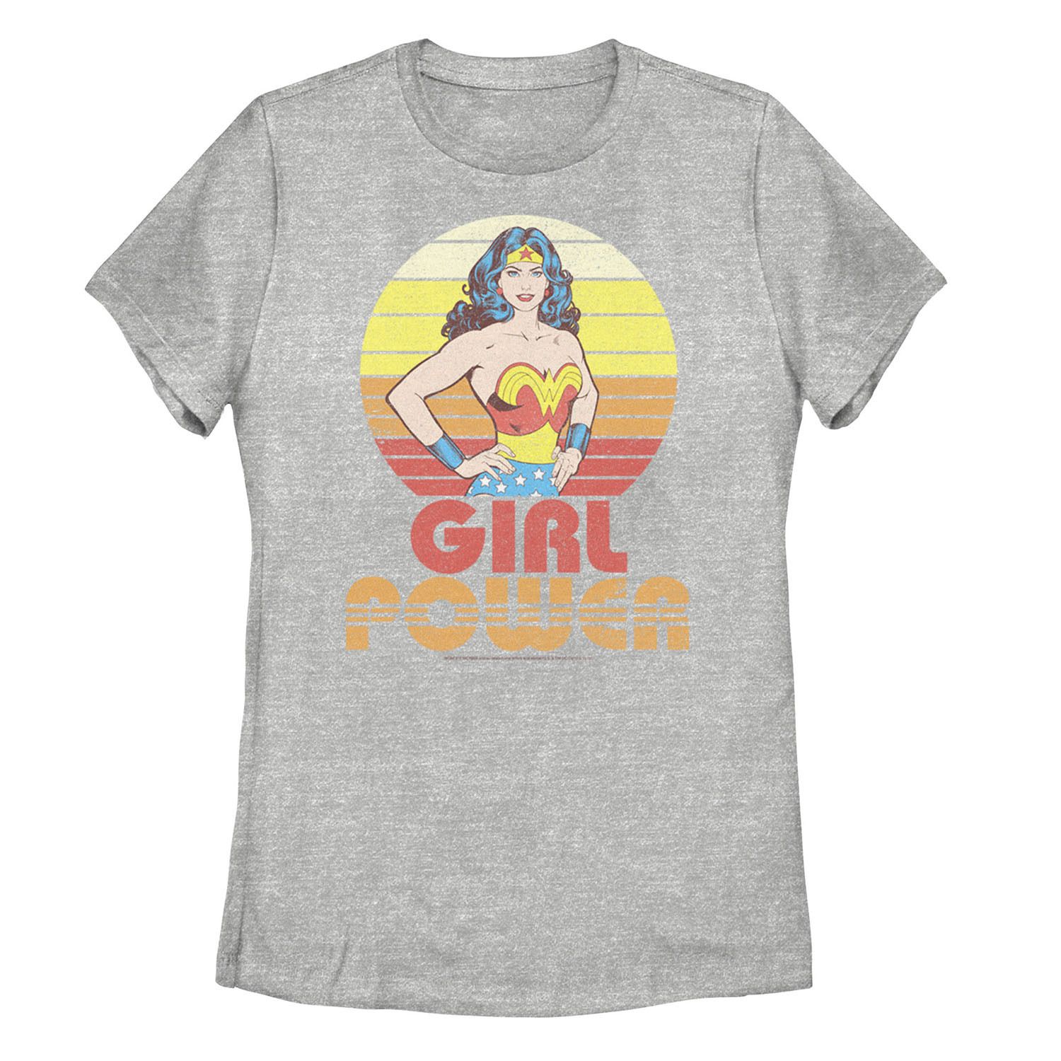 

Детская футболка DC Comics Wonder Woman "Girl Power" с рисунком заката Licensed Character