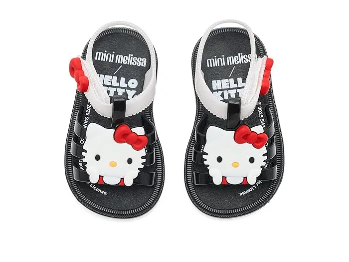 Сандалии Hello Kitty Mini Melissa, Black/White — фото 3