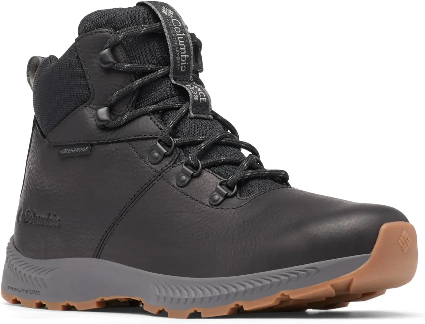 Мужские беговые ботинки Columbia Konos TRS Outdry Mid, Black Dark Grey