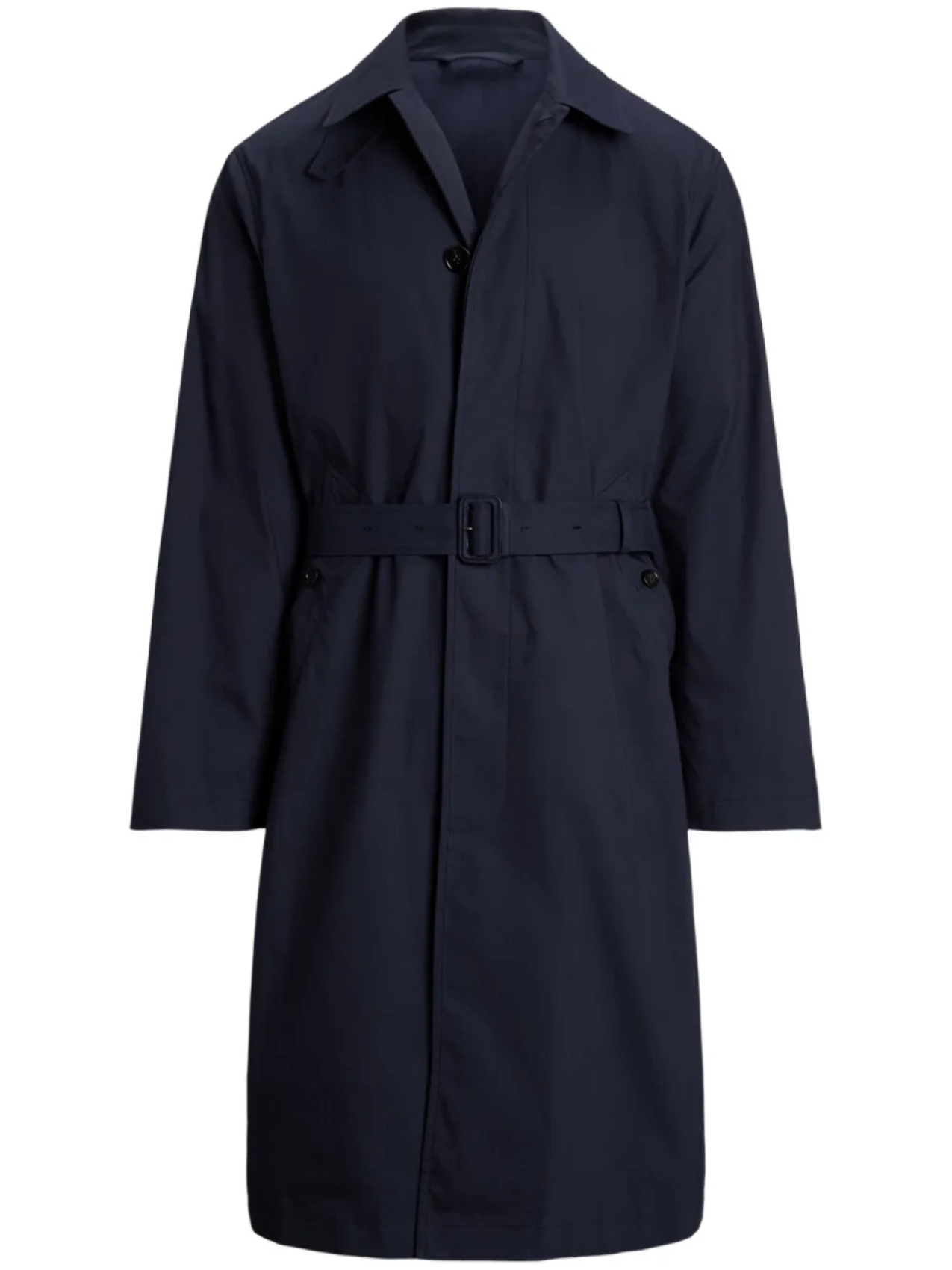 

Ralph Lauren Purple Label шерстяной тренч, синий