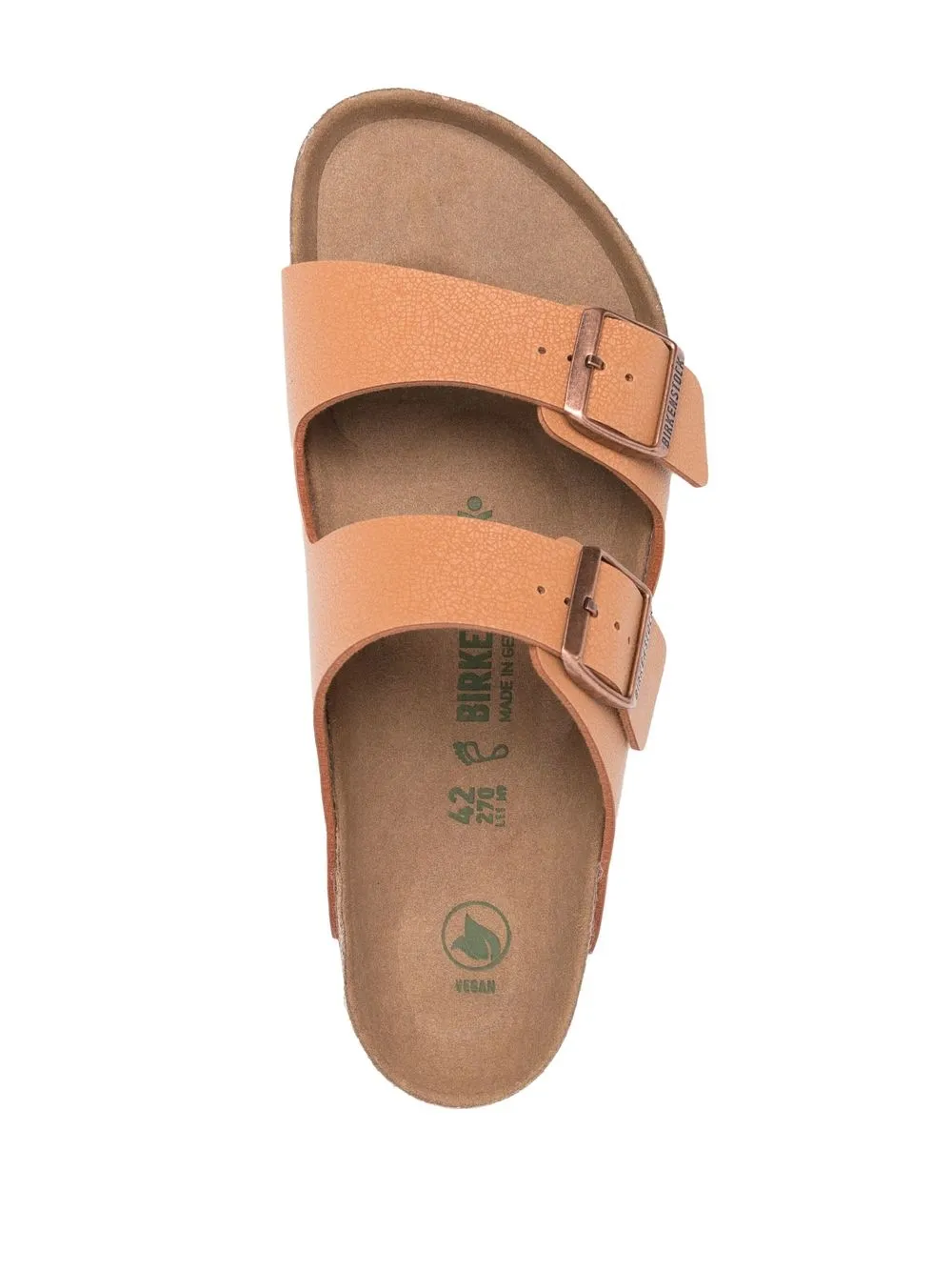 Сандалии Arizona с ремешками BIRKENSTOCK, коричневый — фото 4
